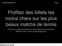 Sites similar to championsclassic.be