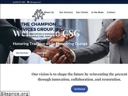 Sites similar to championservicesgroupway.com