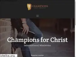 Sites similar to championsforchristim.org
