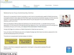 Sites similar to championsgatehoa.com