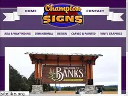 Sites similar to championsignsllc.net
