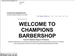 Sites similar to championspdx.com