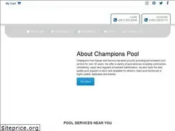 Sites similar to championspools.com