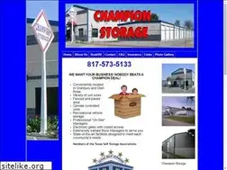 Sites similar to championstoragetexas.com