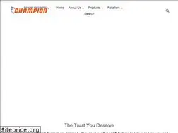 Sites similar to championsupports.com