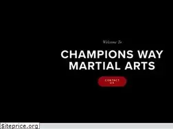 Sites similar to championswaytkd.com
