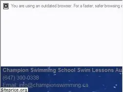 Sites similar to championswimming.ca