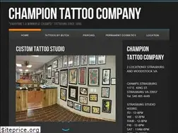 Sites similar to championtattoocompany.com