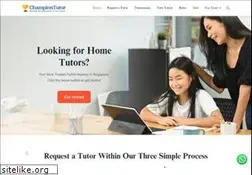 Sites similar to championtutor.com