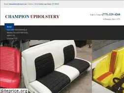 Sites similar to championupholsteryreno.com