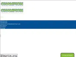 Sites similar to championwasteremoval.com