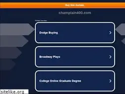 Sites similar to champlain400.com