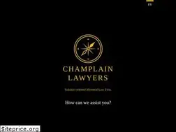 Sites similar to champlainlawyers.com