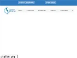 Sites similar to champlainspine.com