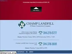Sites similar to champlandfill.com