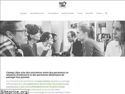 Sites similar to champlibre.info