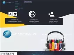 Sites similar to champollion.co
