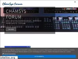 Sites similar to chamsys-forum.de