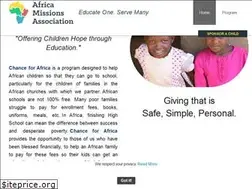 Sites similar to chanceforafrica.org