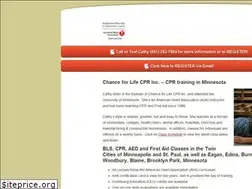 Sites similar to chanceforlifecpr.com