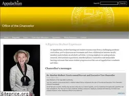 Sites similar to chancellor.appstate.edu
