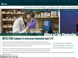 Sites similar to chancellor.mst.edu
