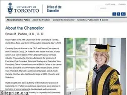 Sites similar to chancellor.utoronto.ca