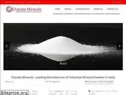 Sites similar to chandaminerals.com