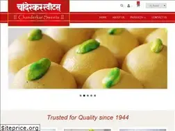 Sites similar to chanderkarsweets.com