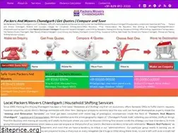 Sites similar to chandigarhpackersandmovers.in