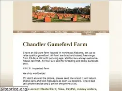 Sites similar to chandlergamefowlfarm.com