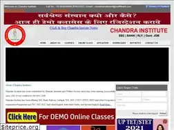 Sites similar to chandrainstitute.com