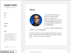 Sites similar to chanduthota.com