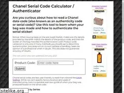 Sites similar to chanelcodecalc.com