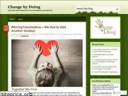 Sites similar to changebydoing.com