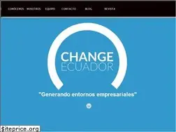 Sites similar to changeecuador.com