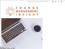 Sites similar to changemanagementinsight.com