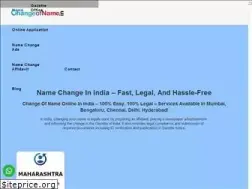 Sites similar to changeofname.in