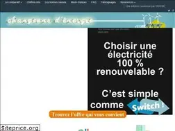 Sites similar to changeonsdenergie.com