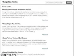 Sites similar to changeplanminutes.com