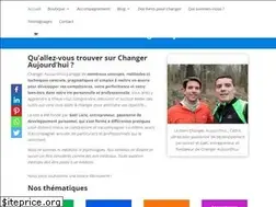 Sites similar to changeraujourdhui.com