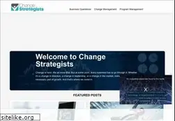 Sites similar to changestrategists.com