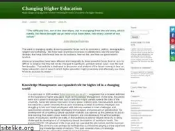 Sites similar to changinghighereducation.com