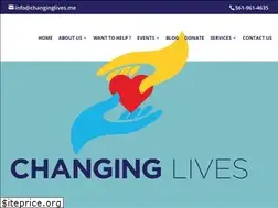 Sites similar to changinglives.me