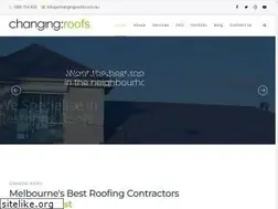 Sites similar to changingroofs.com.au