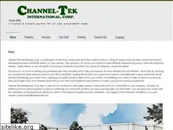 Sites similar to channel-tek.com