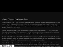 Sites similar to channelproductionfilms.com