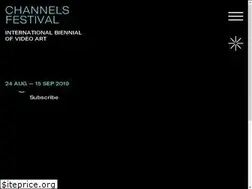 Sites similar to channelsfestival.net.au