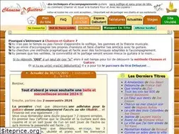 Sites similar to chanson-et-guitare.com