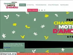 Sites similar to chansonsetmotsdamou.fr
